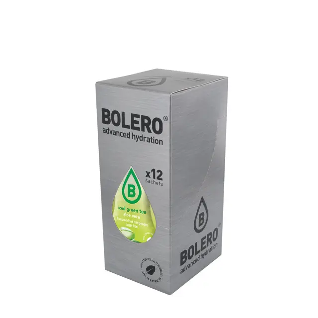 Bolero Iced Green Tea Mix Aloe vera, 12 x 9 g