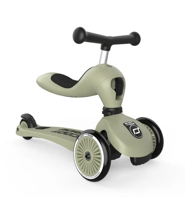 Scoot & Ride Παιδικό Πατίνι Highwaykick 1 για 1-5 ετών Olive 00001