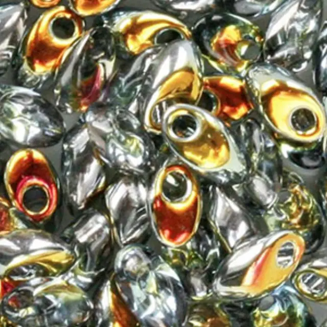Χάντρα Miyuki Long Magatama 4x7mm - LMA-4551 - Crystal Marea ~10gr