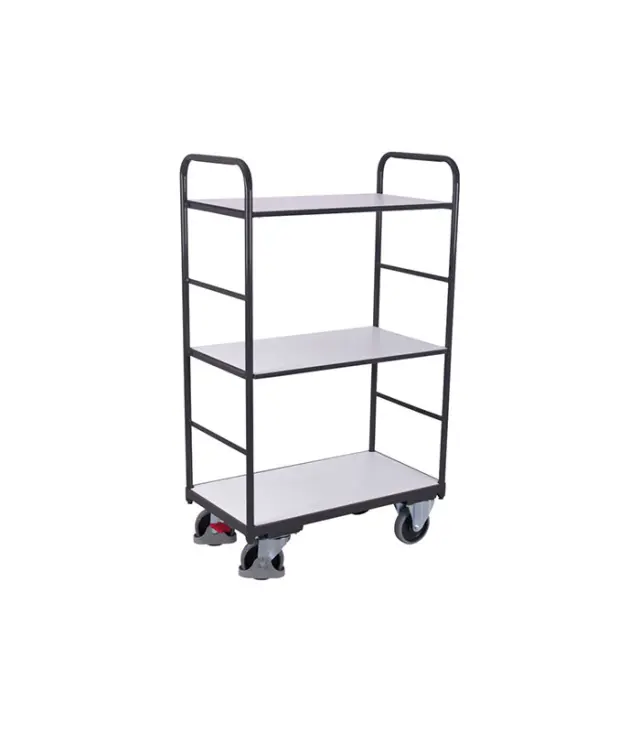 Variofit sw-700.258 Τρόλεϊ Μεταφοράς ESD 3 Επιπέδων για Φορτίο Βάρους ως 250kg