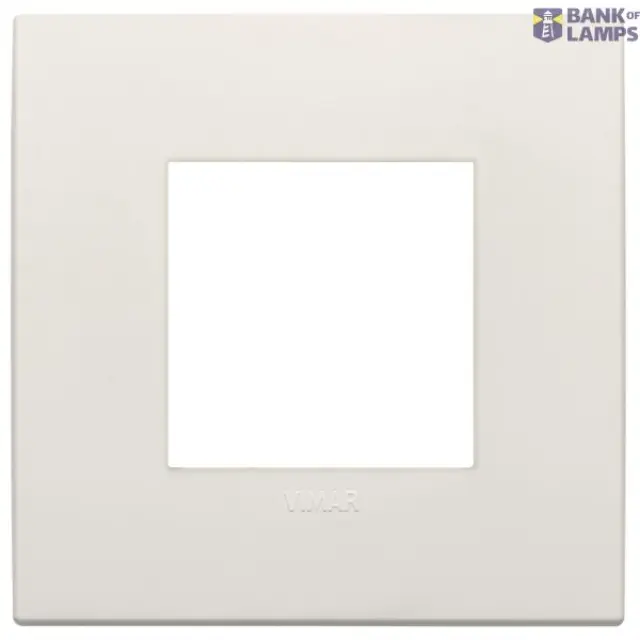Classic plate 2M technopolymer ivory