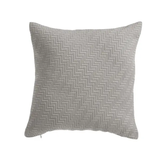 Nef-Nef Homeware Διακοσμητική Μαξιλαροθήκη Chevie 50x50 Grey
