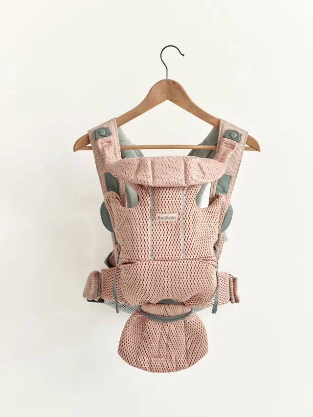 BabyBjörn Μάρσιπος Move, Dusty pink, 3D Mesh - 1408-099003E1 2