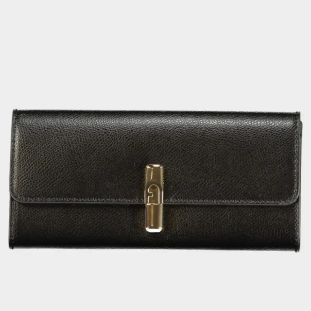 Furla - Γυναικείο Δερμάτινο Πορτοφόλι Iride Continental XL WP00591-ARE00-O6000 Μαύρο