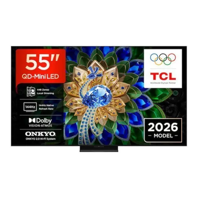 TCL TV 55" 55A400 QLED 4K 288Hz VRR 2026