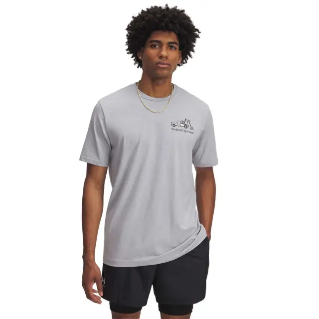 Under Armour Men's 60/40s Body Shop Shortsleeve T-Shirt Γκρι 6004178-011 (Under Armour)
