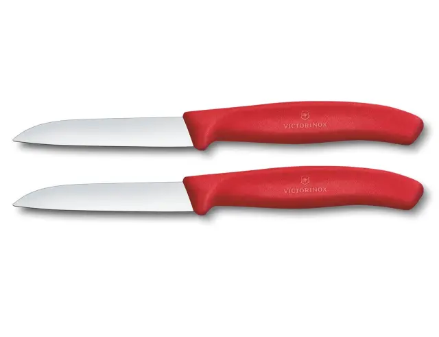 Σετ Μαχαίρια Γενικής Χρήσης Victorinox Swiss Classic με μήκος λεπίδας 8cm - Red - 2 τεμάχια6.7401.2C1 3
