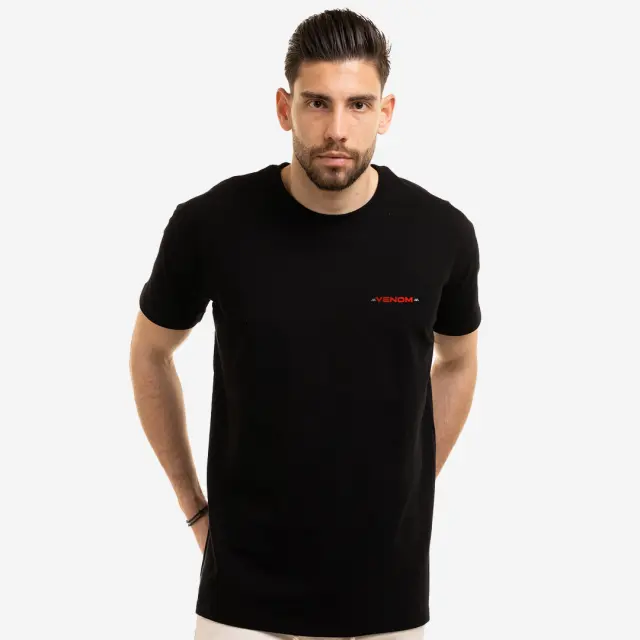 T-shirt Noshame® Μαύρο με τύπωμα Venom - 122515 - XXL 3