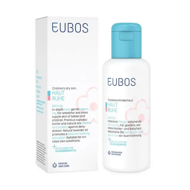 Eubos Dry Skin Children Bath Oil Ελαιώδες Αφρόλουτρο 125ml