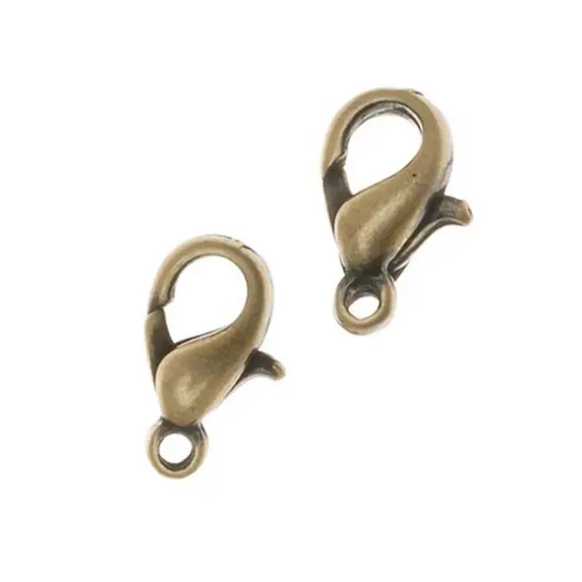 Κούμπωμα Καβουράκι Brushed Antique Bronze Color 10mm ~5τεμ