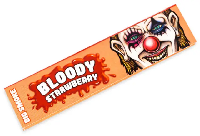 Lion Rolling Circus Χαρτάκια 32φ. King Size - Φράουλα (Bloody Strawberry)