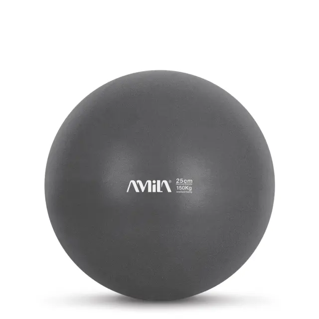 Amila μπαλα Pilates 25cm , μάυρη χρώμα ,σε κουτί