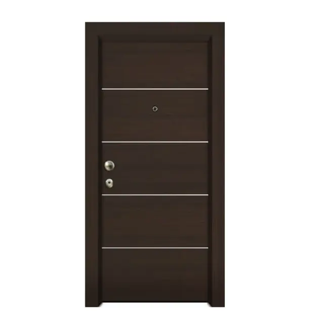 Πόρτα Ασφαλείας Laminate ΚΠ 107 Wenge 2