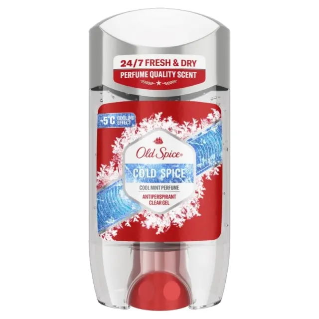 Old Spice Cold Spice Ανδρικό Αντιιδρωτικό Διάφανο Τζελ 70ml