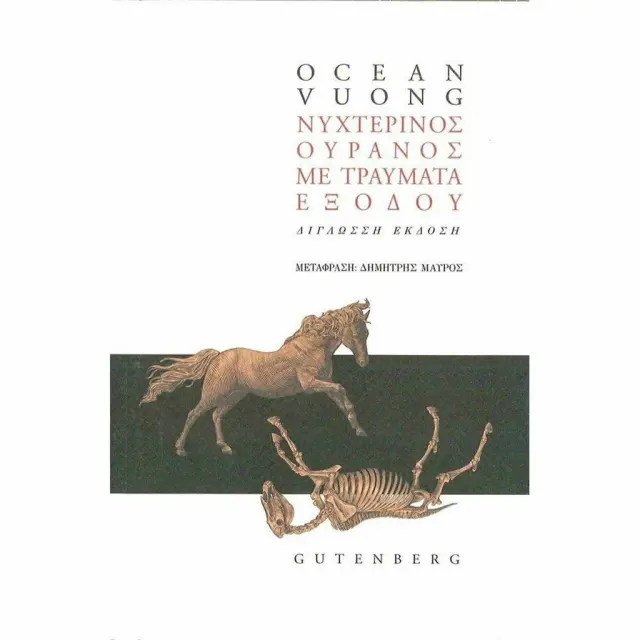 Νυχτερινός ουρανός με τραύματα εξόδου / Ocean Vuong (Gutenberg)