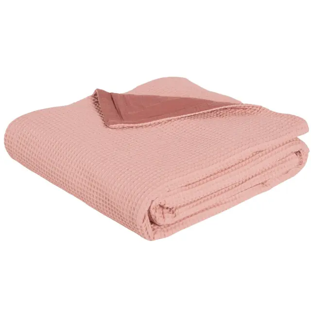 Κουβέρτα Καλοκαιρινή Κούνιας 110x150 Σομόν 4884 Das Baby 3