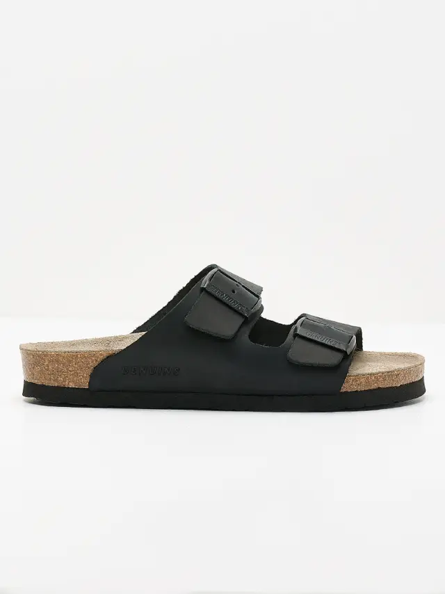Genuins Πέδιλα Unisex δέρμα Μαύρο GEN/HAWAII APURE BLACK 2