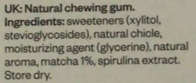 Τσίχλες Χωρίς Ζάχαρη με γεύση μέντα, True Gum, 21γρ 2