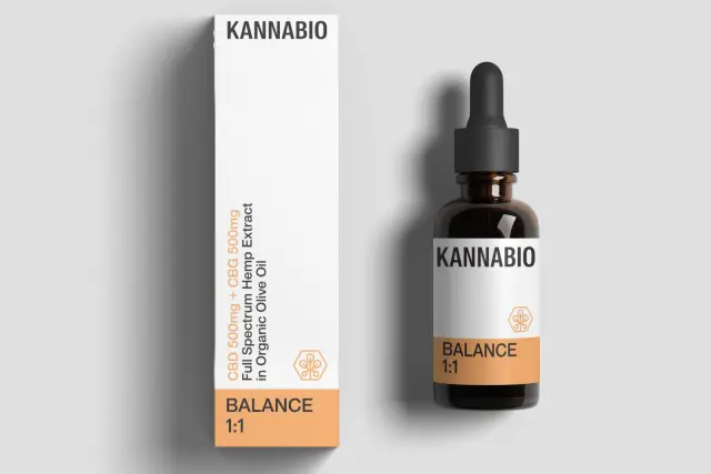 BALANCE 1:1 (CBD 500MG + CBG 500MG) 10ML