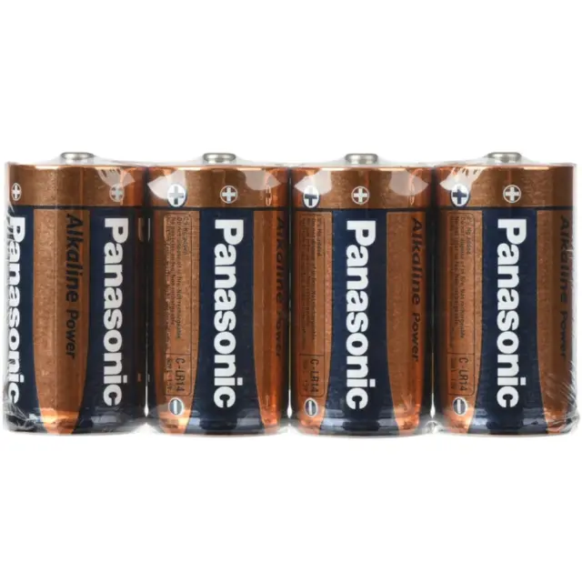 Μπαταρία Αλκαλική Panasonic Alcaline Power LR14APB/4BP size C Τεμ. 4