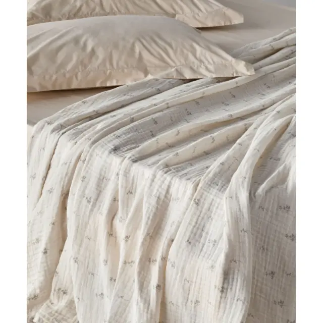 Κουβέρτα Ημίδιπλη Kentia Luma A Cream-Beige 180x240 2