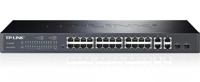 Tp-Link Unmanaged Switch L2 PoE+ 24-Port Gigabit 4-Port SFP (SL2428P)