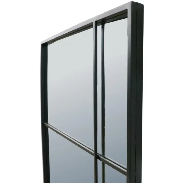 Καθρέπτης Μαύρο Μέταλλο 64.5x3x200cm 3