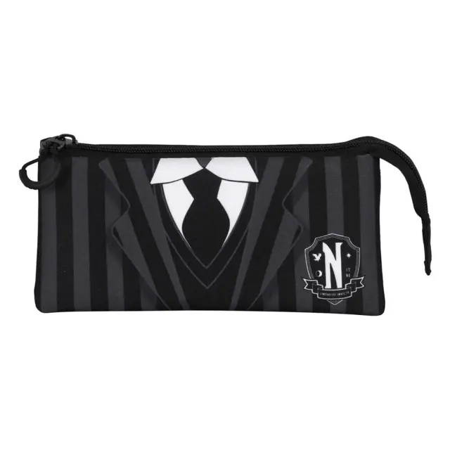 Κασετίνα τριπλή Wednesday Uniform Triple Pencil Case - 06011 2