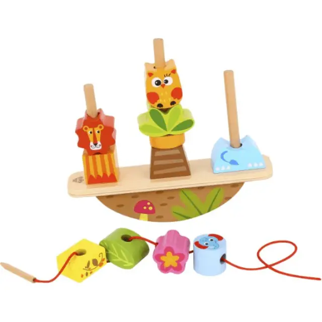 Tooky Toys® Ξύλινα Ζωάκια Ισορροπίας 2
