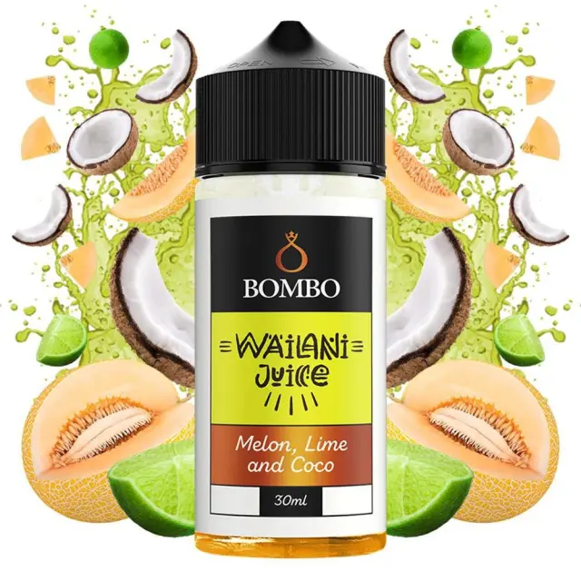 Bombo Flavorshots- Wailani Juice Melon Lime And Coco 30ml/120ml 120ml