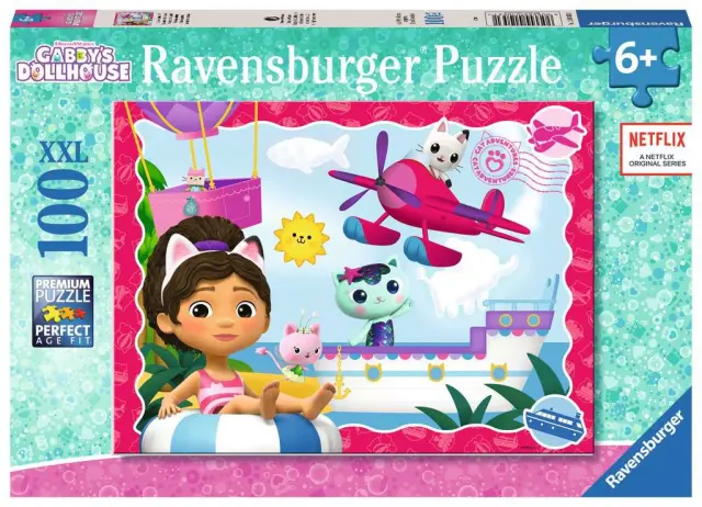 Ravensburger Puzzle: Gabbys Dollhouse (100XXLpcs) (12001053)