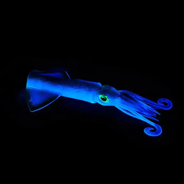 JLC Xipi Evo Body 10–17cm: Ανταλλακτικά Σώματα Σιλικονούχου Καλαμαριού με UV & Glow Εφέ 10cm Real White Glow 3