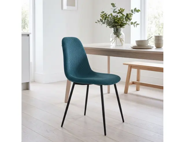 Kαρέκλα Atom Home Deco Factory με διαστάσεις 44x54x86cm - Blue HD0472
