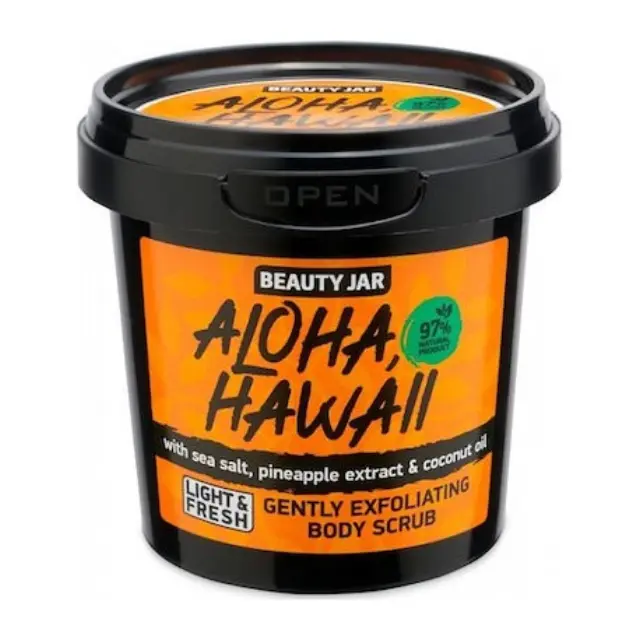 Beauty Jar Sloha HawaII Αναζωογονητικό Scrub Προσώπου & Σώματος 200g