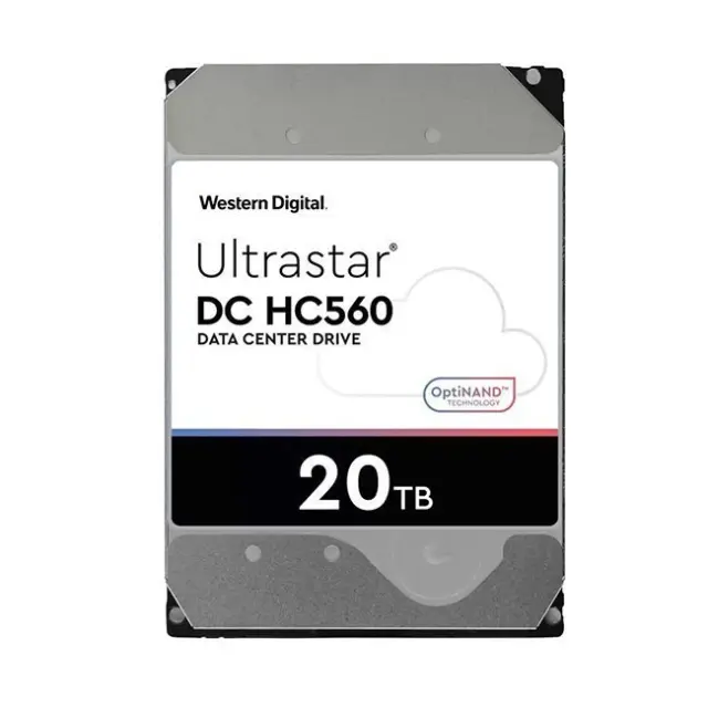 Western Digital Σκληρός Δίσκος Ultrastar DC HC560 20TB 7200RPM 512MB Sata III (0F38652)