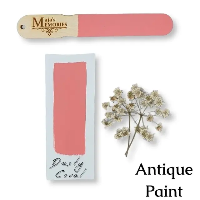 Χρώμα-εφέ πατίνας Antique Paint Maja's Memories, 150ml, Dusty Coral