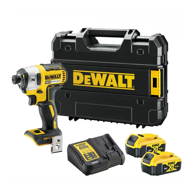 DEWALT ΚΑΤΣΑΒΙΔΙ ΠΑΛΜΙΚΟ 18V 2X5 0AH DCF887P2 + ΔΩΡΟ ΜΠΑΤΑΡΙΑ