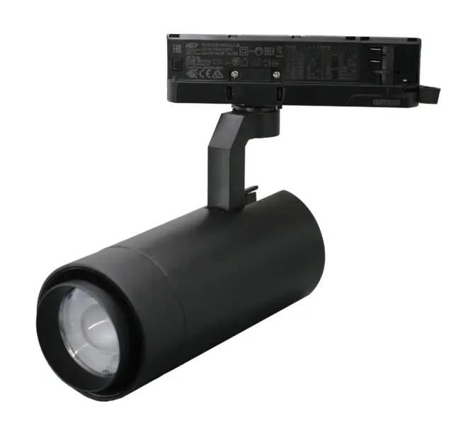 LED ΣΠΟΤ ΡΑΓΑΣ 4ΓΡΑΜΜΩΝ ΡΥΘΜΙΖΟΜΕΝΟ ΝΤΙΜΑΡΙΖ.20W 230V 4000K ΜΑΥΡΟ