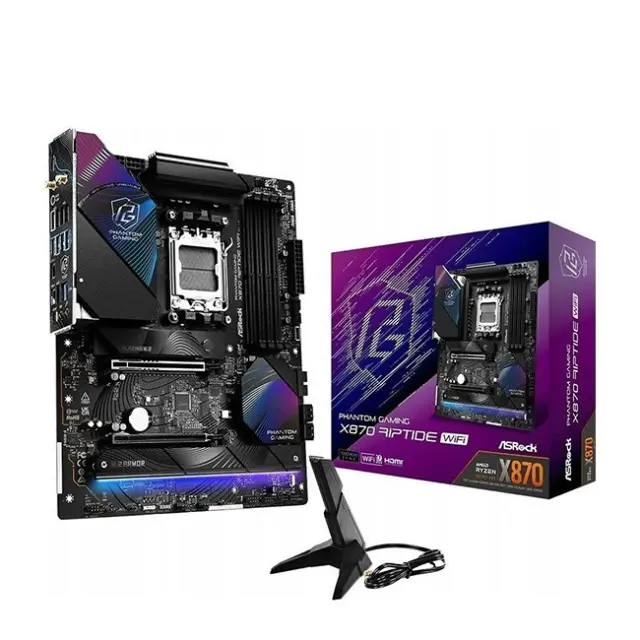 ASRock Motherboard X870 Riptide WiFi (90-MXBPP0-A0UAYZ)