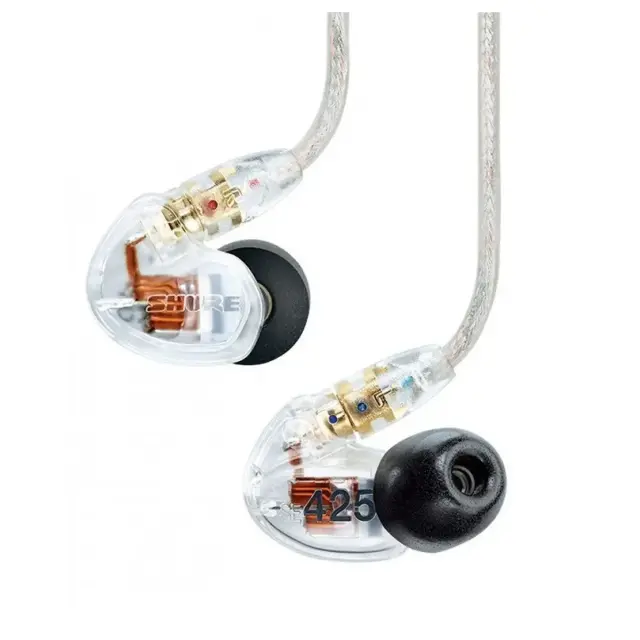 Shure SE425-CL Ακουστικά Δύο Δρόμων Διάφανα