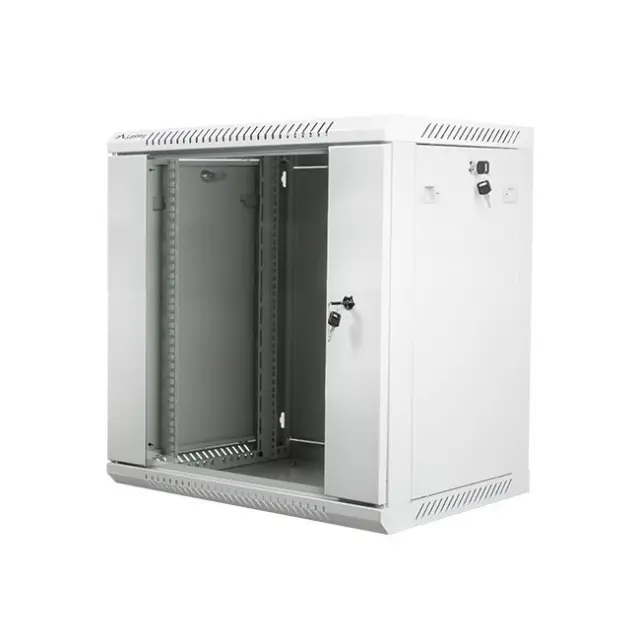 Lanberg Καμπίνα Rack 12U 600X450 Gray V2 (WF01-6412-10S)