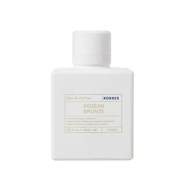 Korres Aegean Bronze Eau de Parfum Καλοκαιρινό Άρωμα με Νότες Περγαμόντου, Φρέζιας & Καμένη Ζάχαρη 50ml 2
