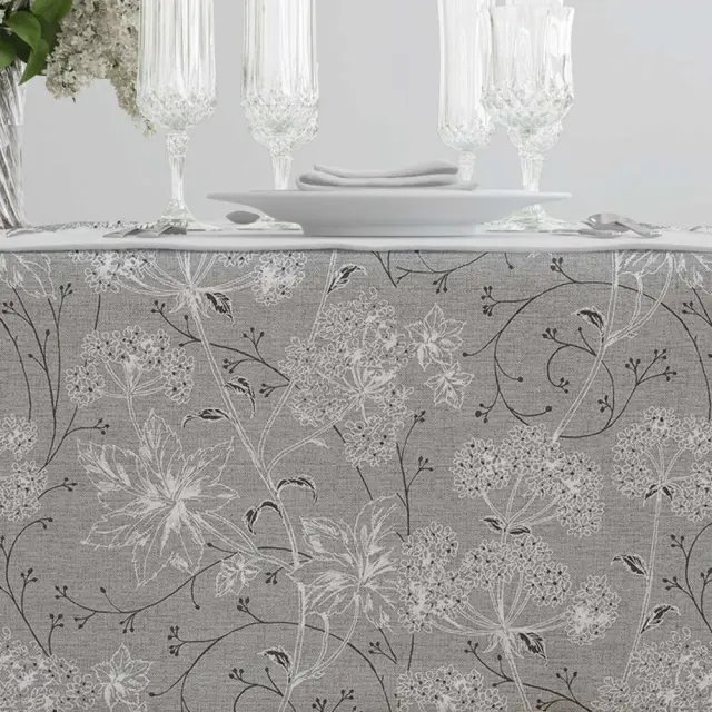 Τραπεζομάντηλο Dandelion 140 x 260 Γκρι 140 x 260 cm Γκρι 140 x 260 cm