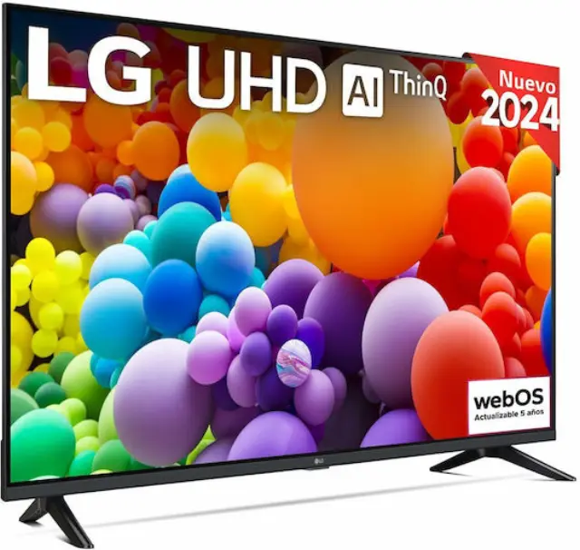 LG Smart Τηλεόραση 55" 4K UHD LED AI UA73 HDR (2025) 55UA73006LA 2