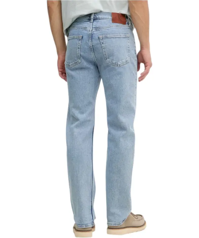 Calvin Klein – Ανδρικό Jeans Adam Standard Straight LV04RF943G-WHW Μπλε 3