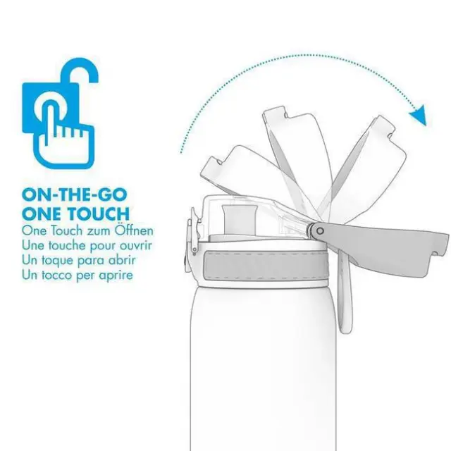 ION8-Leakproof Slim Παγούρι Φούξια 500ml (I8500FPIN) 2