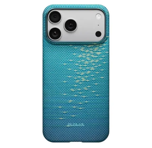 Pitaka Ultra-Slim Case, Lucid Blue - iPhone 17 Pro Max 2