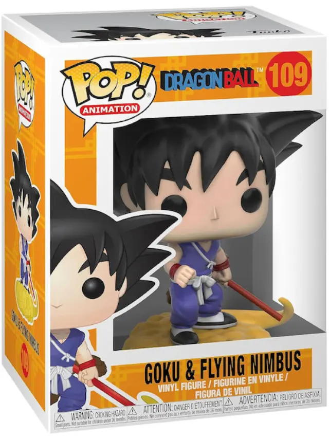 Funko Pop! Animation: Dragon Ball Z - Goku + Flying Nimbus #109