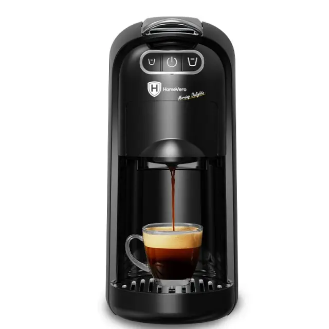 HomeVero Coffee Machine 3 in 1 Multi Capsule