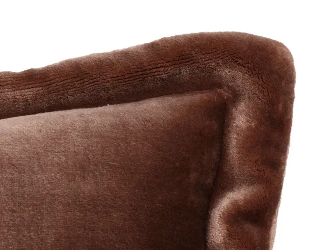 Διακοσμητικό Μαξιλάρι Cuddly Atmosphera με διαστάσεις 58x38cm - Brown 204413D 3